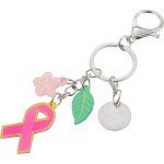 Breast Cancer Acrylic Keychain - SM-2293PKAngle-Left Breast Cancer Acrylic Keychain - SM-2293PKAngle-Left
