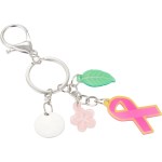 Breast Cancer Acrylic Keychain - SM-2293PKAngle-Right Breast Cancer Acrylic Keychain - SM-2293PKAngle-Right