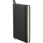 5.5''x 8.5'' FSC® Mix Ambassador Carbon Fiber Journal - 1921-14BKAngle-Left 5.5''x 8.5'' FSC® Mix Ambassador Carbon Fiber Journal - 1921-14BKAngle-Left