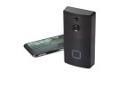 Smart Wifi Video Doorbell - 7141-48BKAngle-Left Smart Wifi Video Doorbell - 7141-48BKAngle-Left