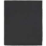 Ribbed Fleece Blanket - SM-7709BKFront Ribbed Fleece Blanket - SM-7709BKFront