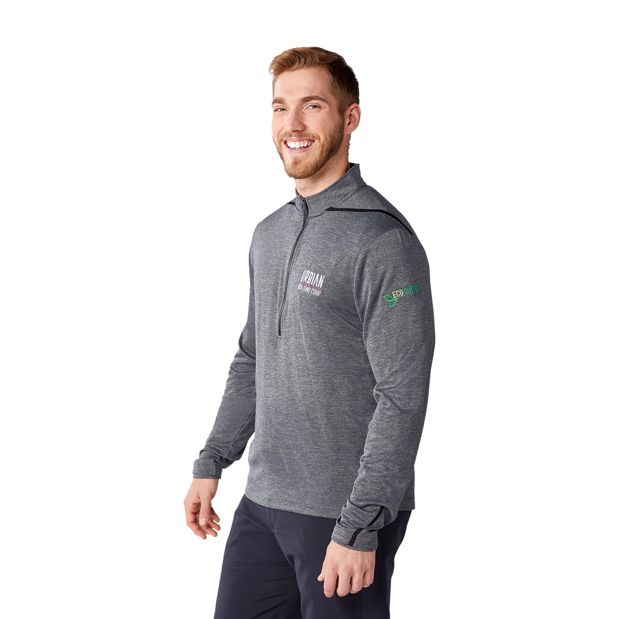 Men's DEGE Eco Knit Performance Half Zip 1