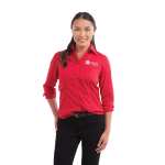 Women's PRESTON Long Sleeve Button Up Shirt - TM97742358Angle-Left Women's PRESTON Long Sleeve Button Up Shirt - TM97742358Angle-Left