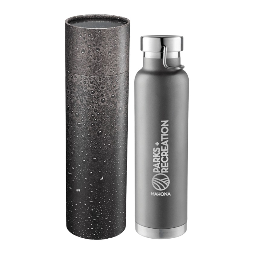 Thor Copper Vac Bottle 22oz With Cylindrical Box 1