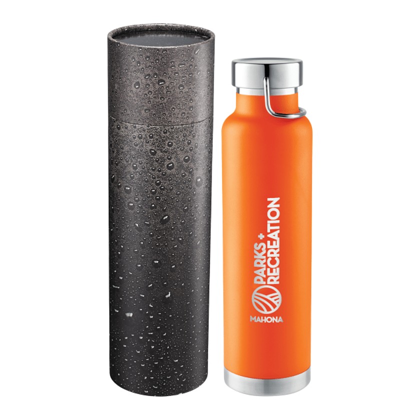 Thor Copper Vac Bottle 22oz With Cylindrical Box 1