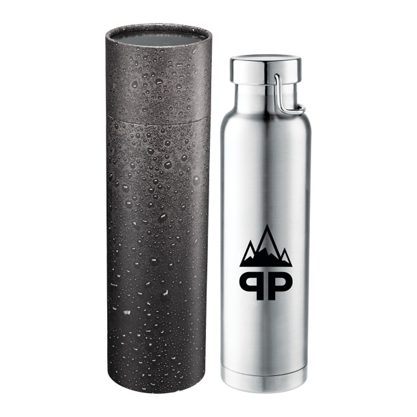 Thor Copper Vac Bottle 22oz With Cylindrical Box 1