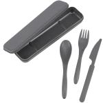Bamboo Fiber Cutlery Set - 1033-94BKAngle-Right Bamboo Fiber Cutlery Set - 1033-94BKAngle-Right