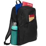 Packable Recycled Backpack - SM-8206BKFront Packable Recycled Backpack - SM-8206BKFront