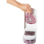 OXO Good Grips Vegetable Chopper w/ Easy-Pour Open - 1990-14WHFront OXO Good Grips Vegetable Chopper w/ Easy-Pour Open - 1990-14WHFront