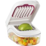 OXO Good Grips Vegetable Chopper w/ Easy-Pour Open - 1990-14WHFront OXO Good Grips Vegetable Chopper w/ Easy-Pour Open - 1990-14WHFront