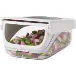 OXO Good Grips Vegetable Chopper w/ Easy-Pour Open - 1990-14WHFront OXO Good Grips Vegetable Chopper w/ Easy-Pour Open - 1990-14WHFront