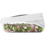 OXO Good Grips Vegetable Chopper w/ Easy-Pour Open - 1990-14WHFront OXO Good Grips Vegetable Chopper w/ Easy-Pour Open - 1990-14WHFront