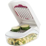 OXO Good Grips Vegetable Chopper w/ Easy-Pour Open - 1990-14WHFront OXO Good Grips Vegetable Chopper w/ Easy-Pour Open - 1990-14WHFront