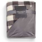 Field & Co.® Double Sided Plaid Sherpa Blanket - 1081-52WHGYFront Field & Co.® Double Sided Plaid Sherpa Blanket - 1081-52WHGYFront