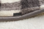 Field & Co.® Double Sided Plaid Sherpa Blanket - 1081-52WHGYFront Field & Co.® Double Sided Plaid Sherpa Blanket - 1081-52WHGYFront