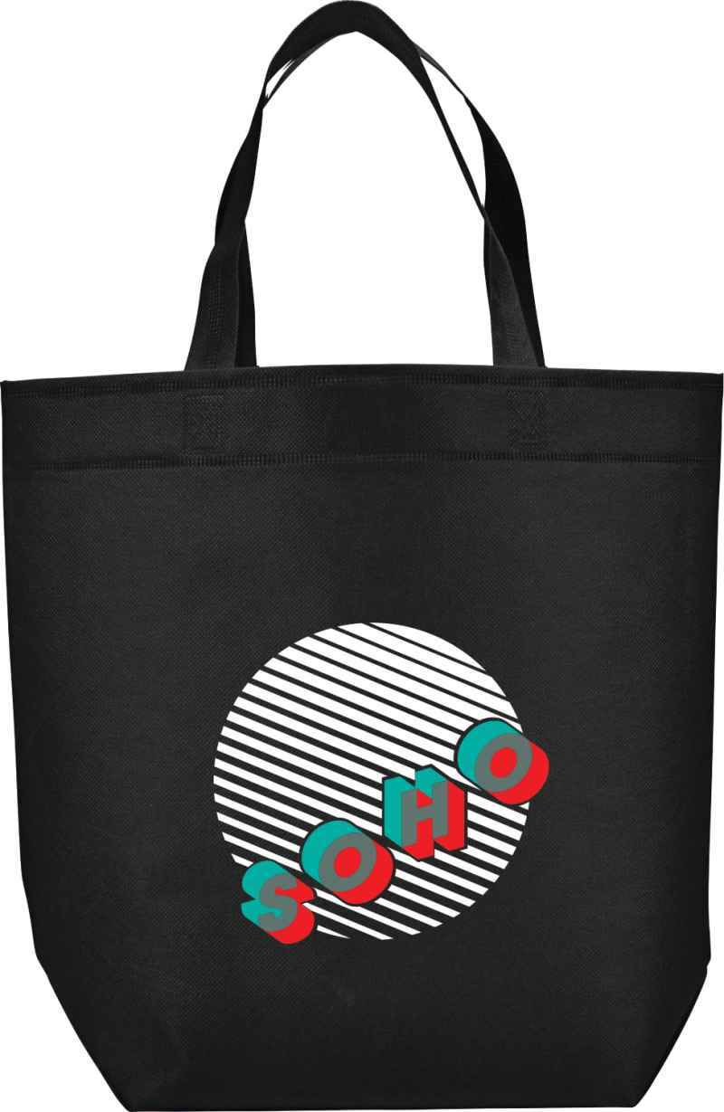 Challenger Non-Woven Shopper Tote 1 Challenger Non-Woven Shopper Tote 1