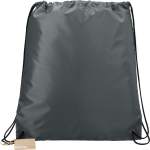 Oriole rPET Drawstring Bag - SM-5917GYFront Oriole rPET Drawstring Bag - SM-5917GYFront