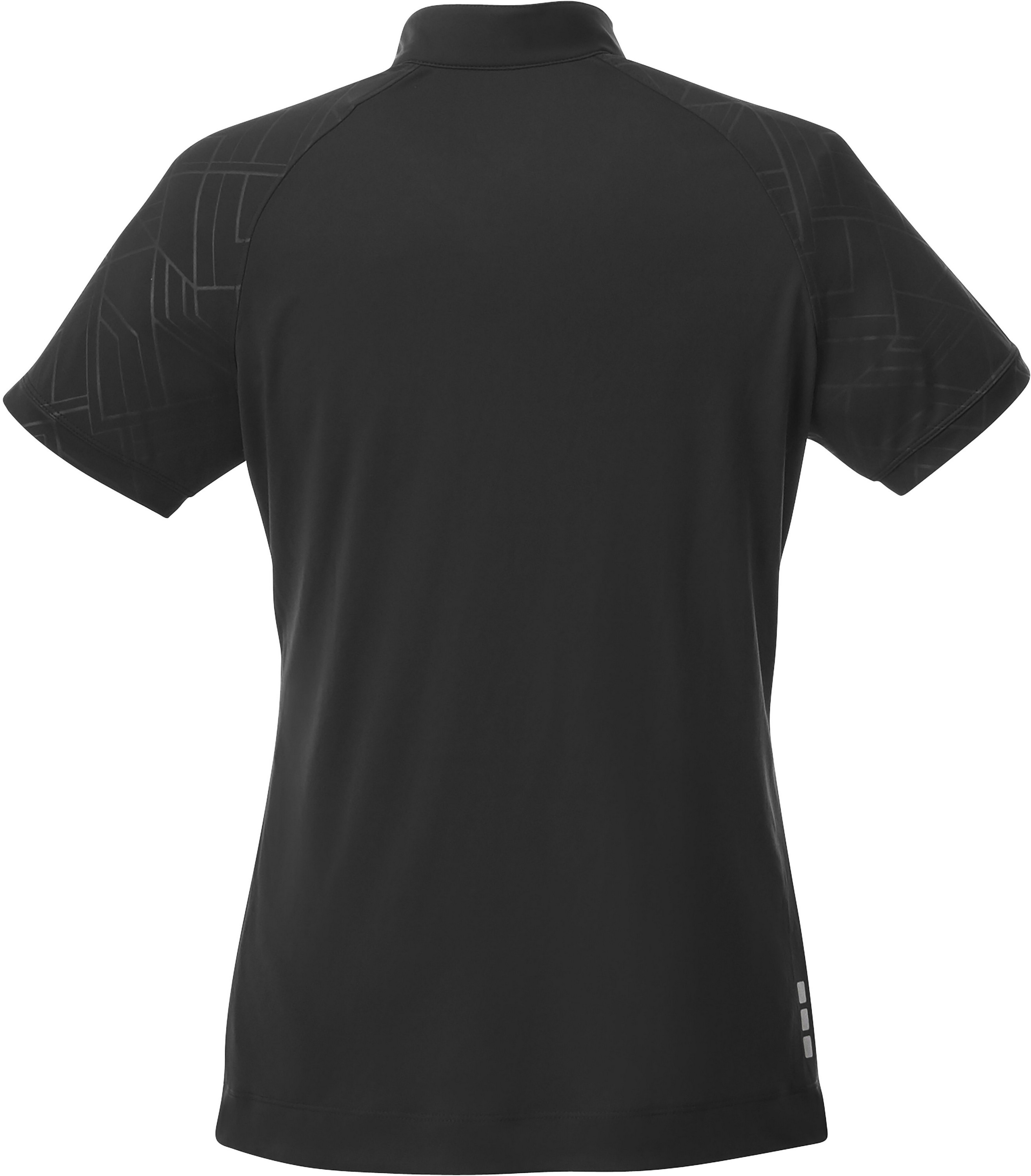Women's HAKONE Short Sleeve Zip Up Polo 1
