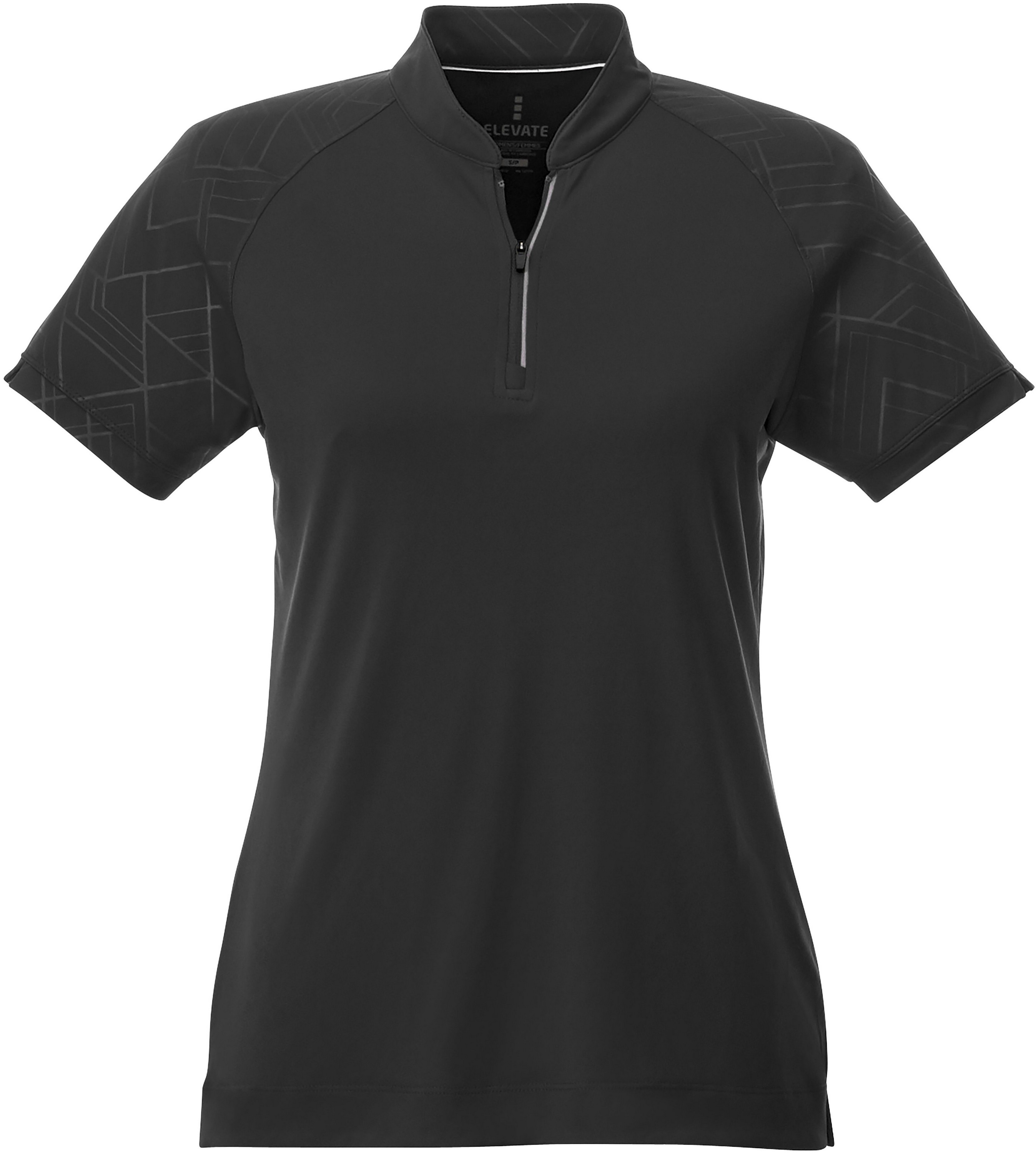 Women's HAKONE Short Sleeve Zip Up Polo 1