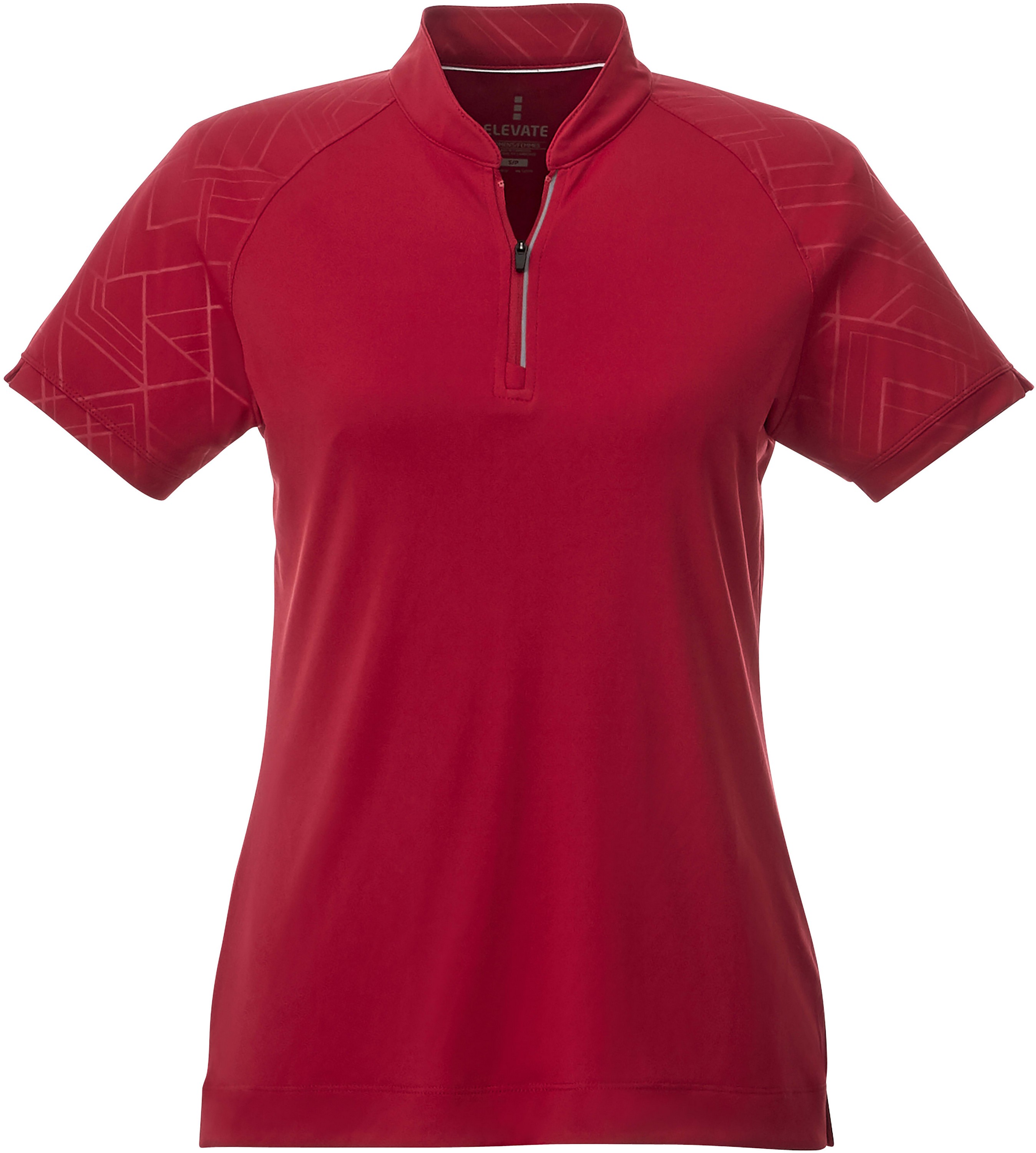 Women's HAKONE Short Sleeve Zip Up Polo 1