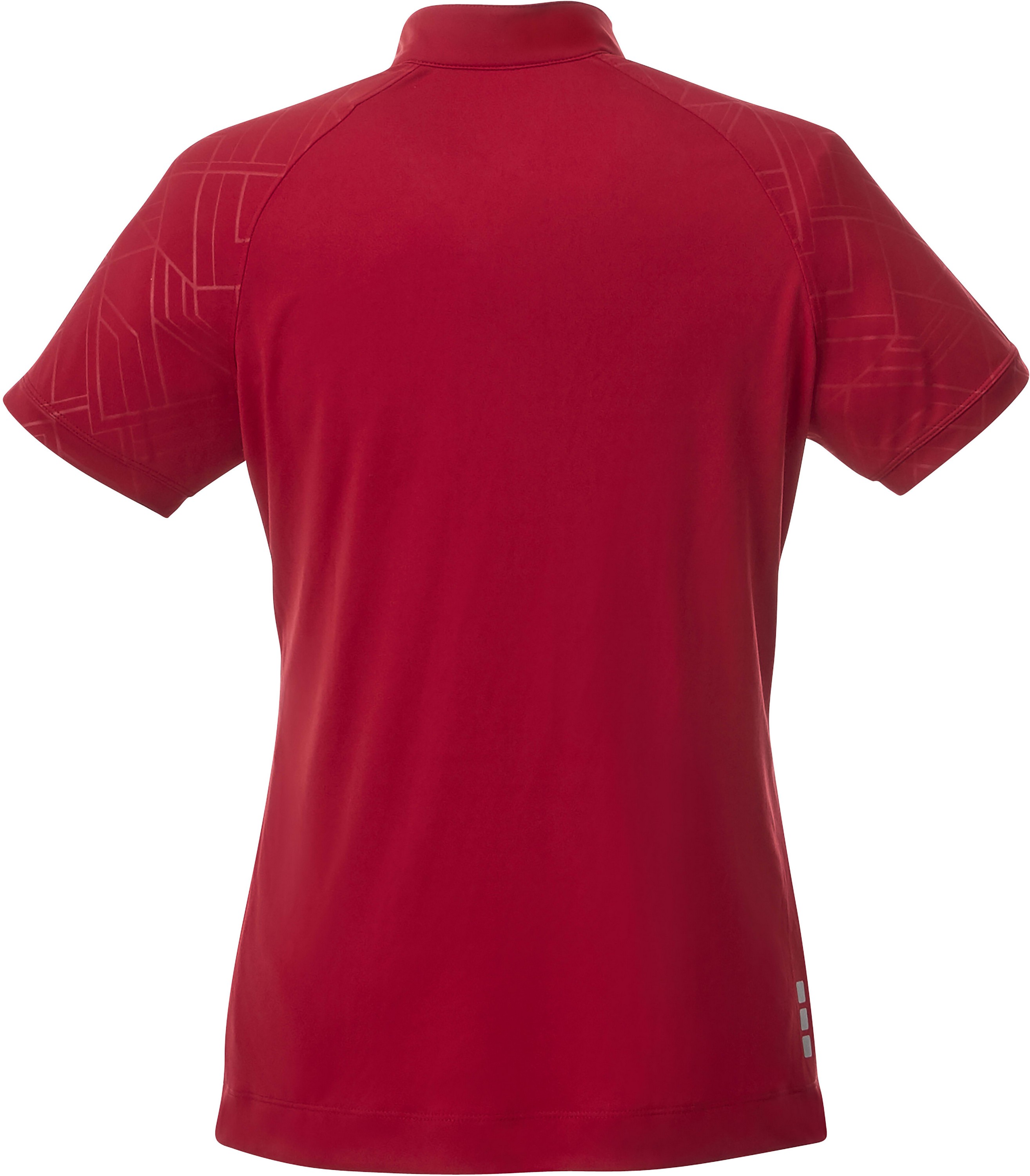 Women's HAKONE Short Sleeve Zip Up Polo 1