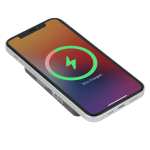 Solekick™ MagClick™ 5000 mAh Wireless Power Bank - 5077-11DGYFront Solekick™ MagClick™ 5000 mAh Wireless Power Bank - 5077-11DGYFront