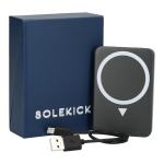 Solekick™ MagClick™ 5000 mAh Wireless Power Bank - 5077-11DGYFront Solekick™ MagClick™ 5000 mAh Wireless Power Bank - 5077-11DGYFront