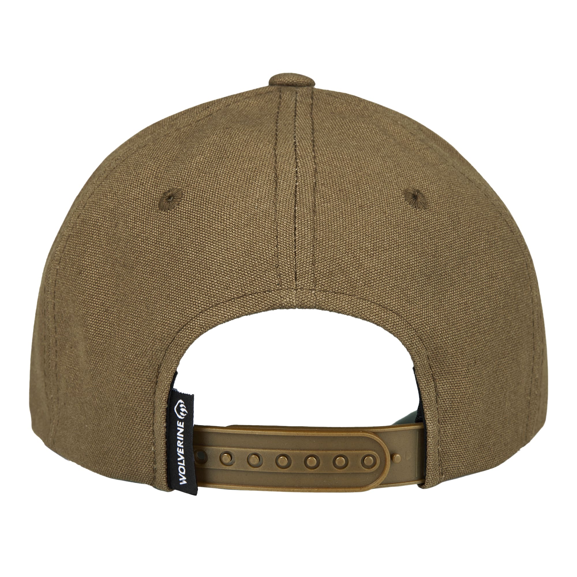 Wolverine Grey Claw Label 6 Panel Cap 2