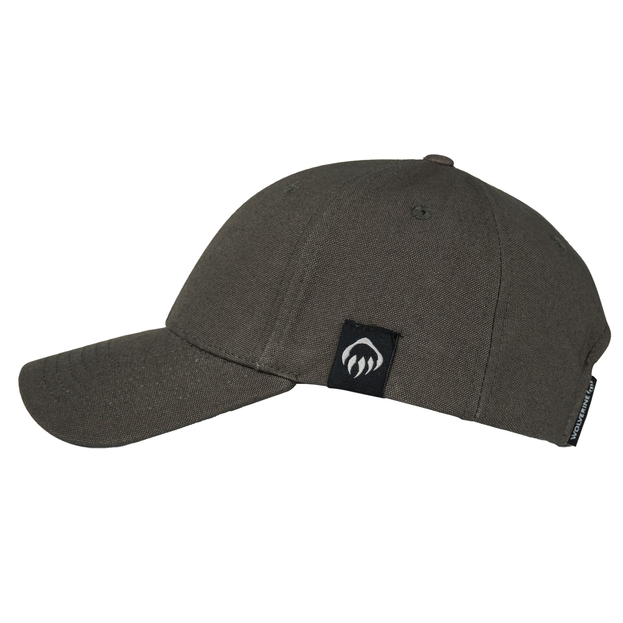 Wolverine Grey Claw Label 6 Panel Cap 2