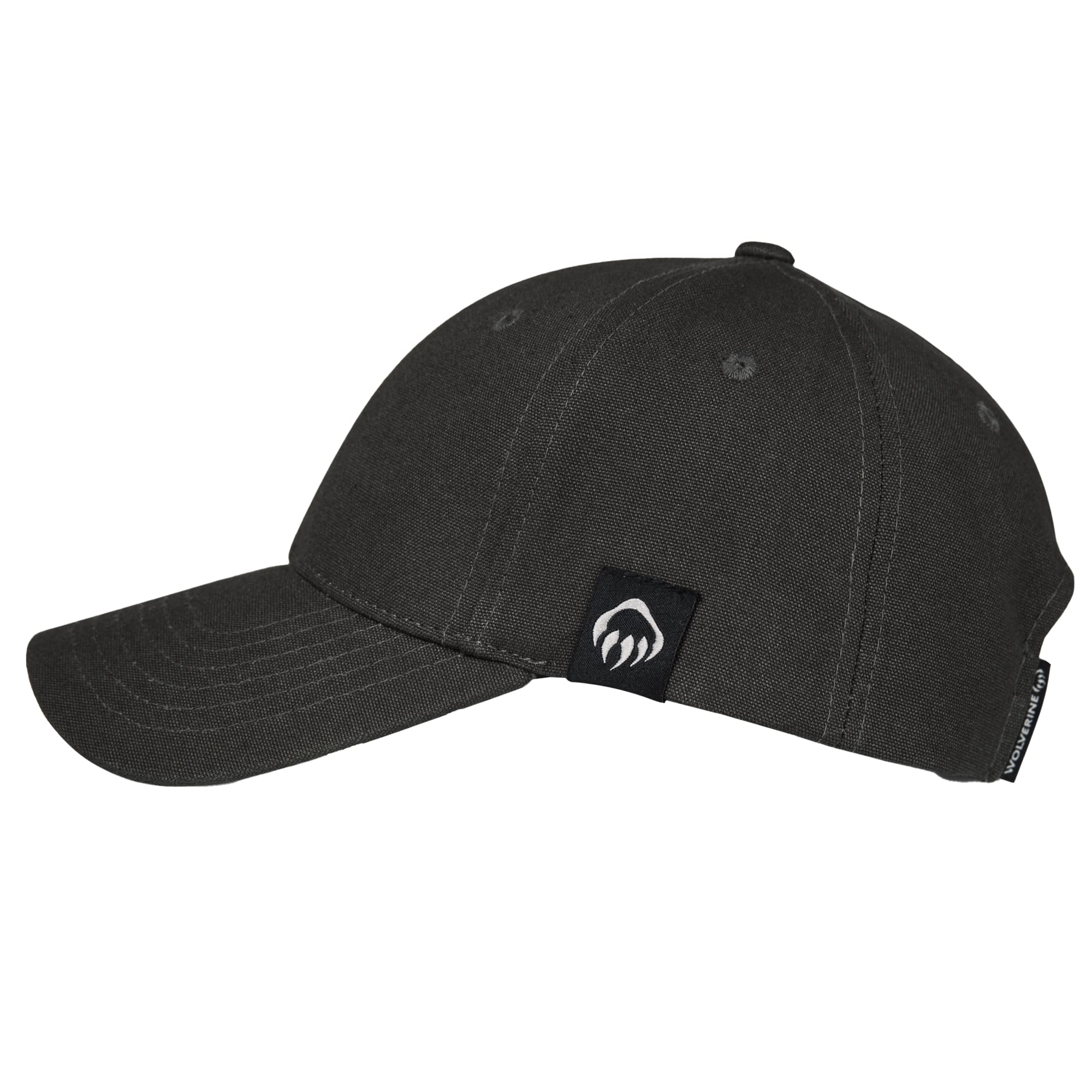 Wolverine Grey Claw Label 6 Panel Cap 2