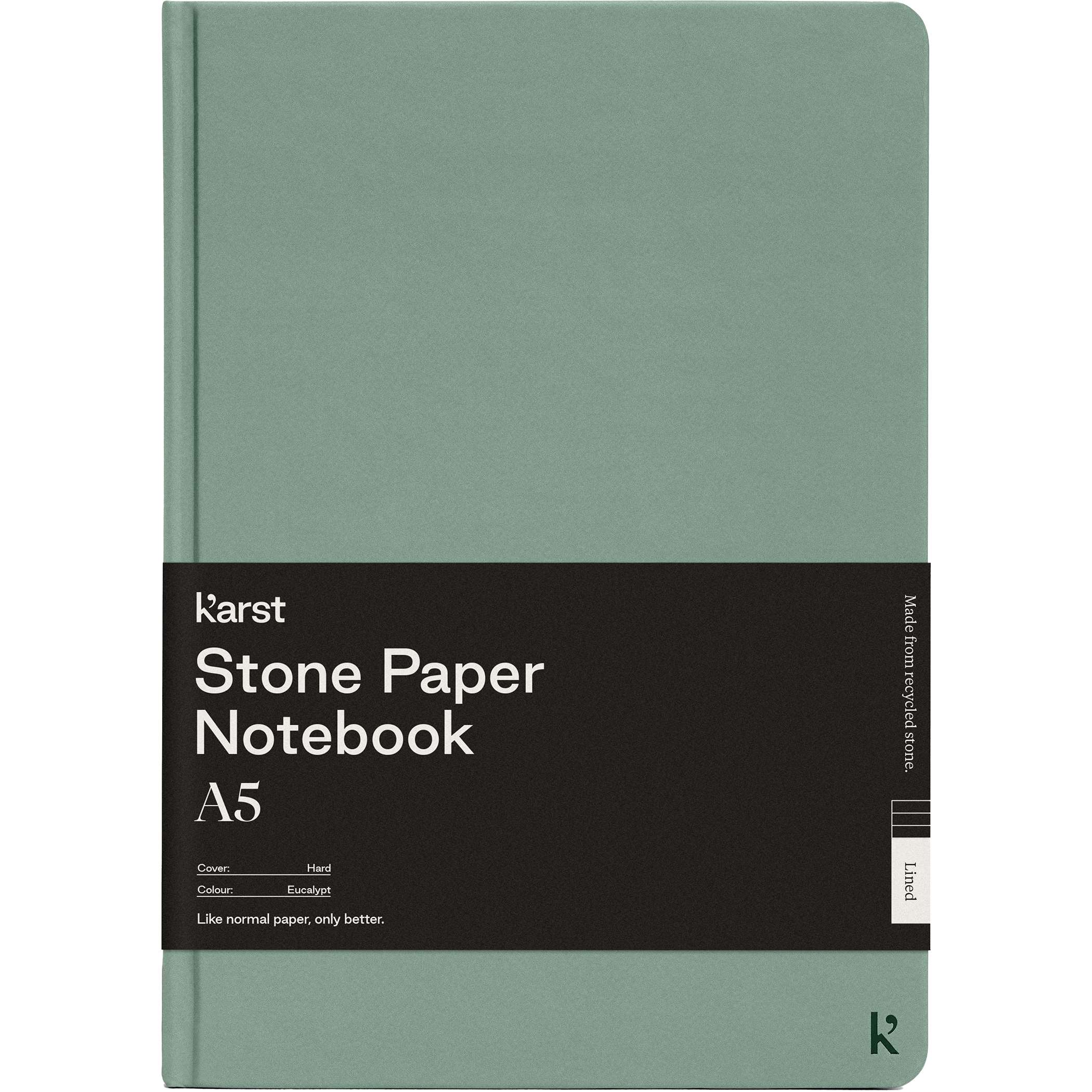Karst 5.5'' x 8.5'' Stone Bound Notebook 1
