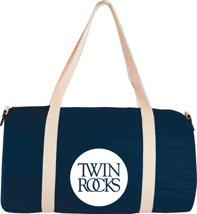 Barrel 18'' 5oz Cotton Canvas Duffle Bag 1