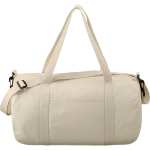 Barrel 18'' 5oz Cotton Canvas Duffle Bag - SM-7233NTFront Barrel 18'' 5oz Cotton Canvas Duffle Bag - SM-7233NTFront