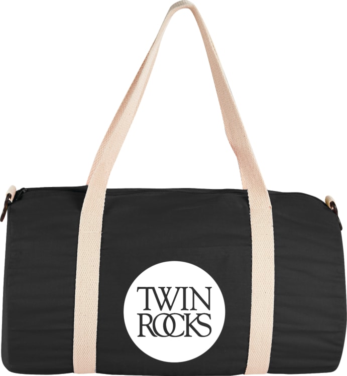 Barrel 18'' 5oz Cotton Canvas Duffle Bag 1