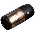 Spiral Filament 80 Lumen Rechargeable Lantern - SM-9529BKAngle-Right Spiral Filament 80 Lumen Rechargeable Lantern - SM-9529BKAngle-Right