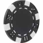 Recycled Poker Chip Ball Marker - SM-8905BKAngle-Right Recycled Poker Chip Ball Marker - SM-8905BKAngle-Right