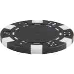 Recycled Poker Chip Ball Marker - SM-8905BKFront Recycled Poker Chip Ball Marker - SM-8905BKFront