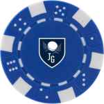 Recycled Poker Chip Ball Marker - SM-8905RYLFront Recycled Poker Chip Ball Marker - SM-8905RYLFront