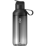 Ocean Bottle Clear Go Bottle 24oz - 1606-24BKFront Ocean Bottle Clear Go Bottle 24oz - 1606-24BKFront