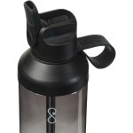Ocean Bottle Clear Go Bottle 24oz - 1606-24BKFront Ocean Bottle Clear Go Bottle 24oz - 1606-24BKFront