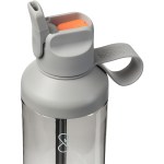 Ocean Bottle Clear Go Bottle 24oz - 1606-24GYFront Ocean Bottle Clear Go Bottle 24oz - 1606-24GYFront