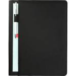 10'' x 12.5'' Vienna Wireless Charging Writing Pad with FSC® Mix Paper - 0911-07BKFront 10'' x 12.5'' Vienna Wireless Charging Writing Pad with FSC® Mix Paper - 0911-07BKFront