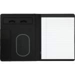 10'' x 12.5'' Vienna Wireless Charging Writing Pad with FSC® Mix Paper - 0911-07BKFront 10'' x 12.5'' Vienna Wireless Charging Writing Pad with FSC® Mix Paper - 0911-07BKFront