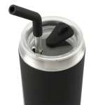 Marka Copper Vac Tumbler w/ SS straw 20oz - 1628-82BKTop Marka Copper Vac Tumbler w/ SS straw 20oz - 1628-82BKTop