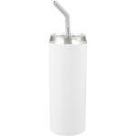 Marka Copper Vac Tumbler w/ SS straw 20oz - 1628-82WHFront Marka Copper Vac Tumbler w/ SS straw 20oz - 1628-82WHFront