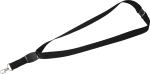 Flat Panel Lanyard - SM-2448BKAngle-Right Flat Panel Lanyard - SM-2448BKAngle-Right