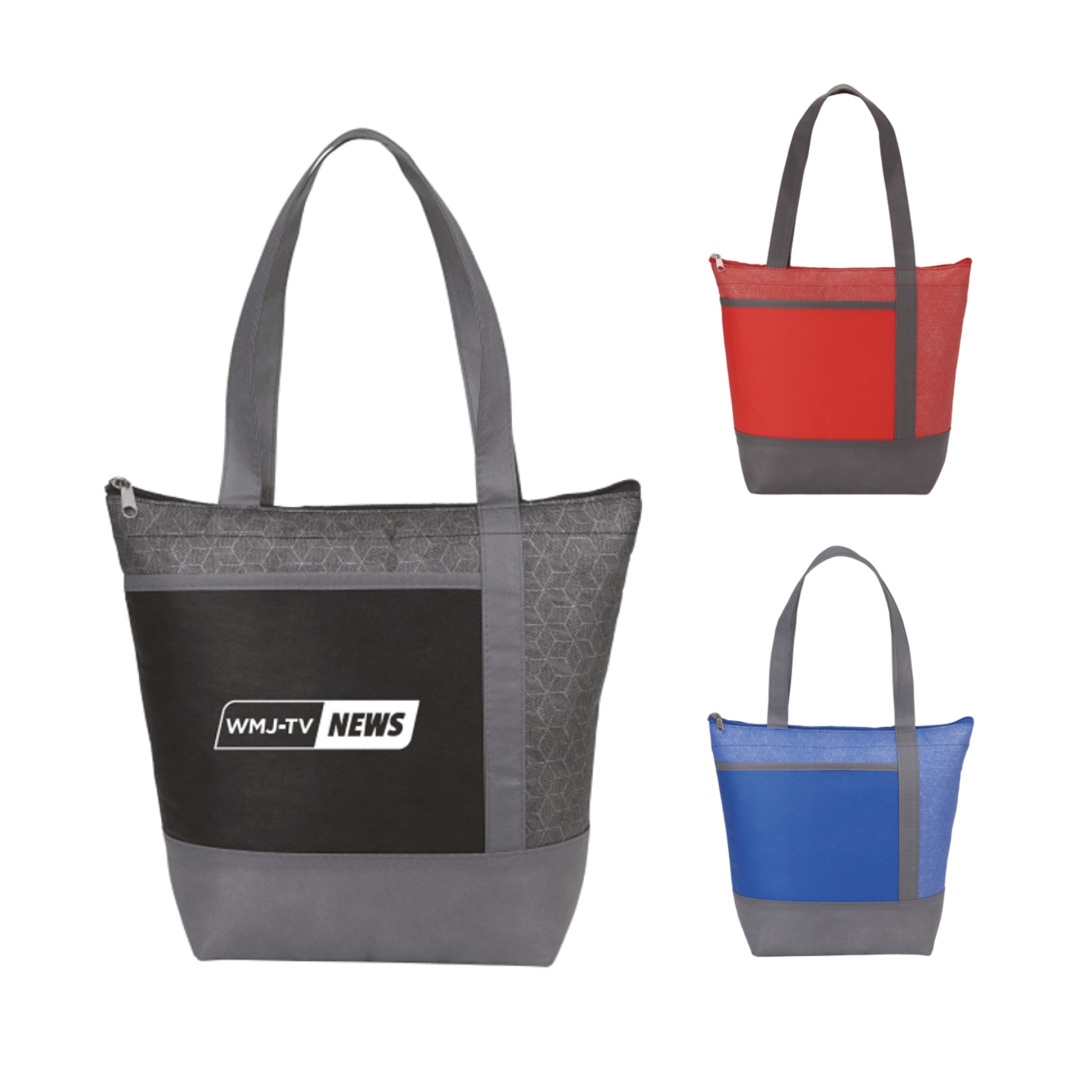 Chrome 9-Can Non-Woven Insulated Cooler Lunch Bag 1