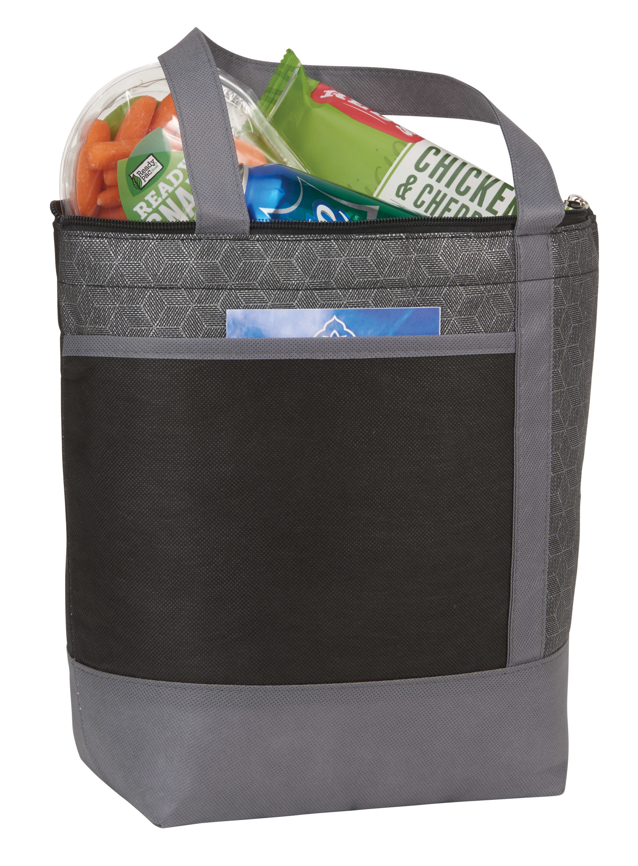 Chrome 9-Can Non-Woven Insulated Cooler Lunch Bag 1