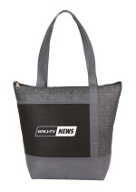 Chrome 9-Can Non-Woven Insulated Cooler Lunch Bag 1 Chrome 9-Can Non-Woven Insulated Cooler Lunch Bag 1