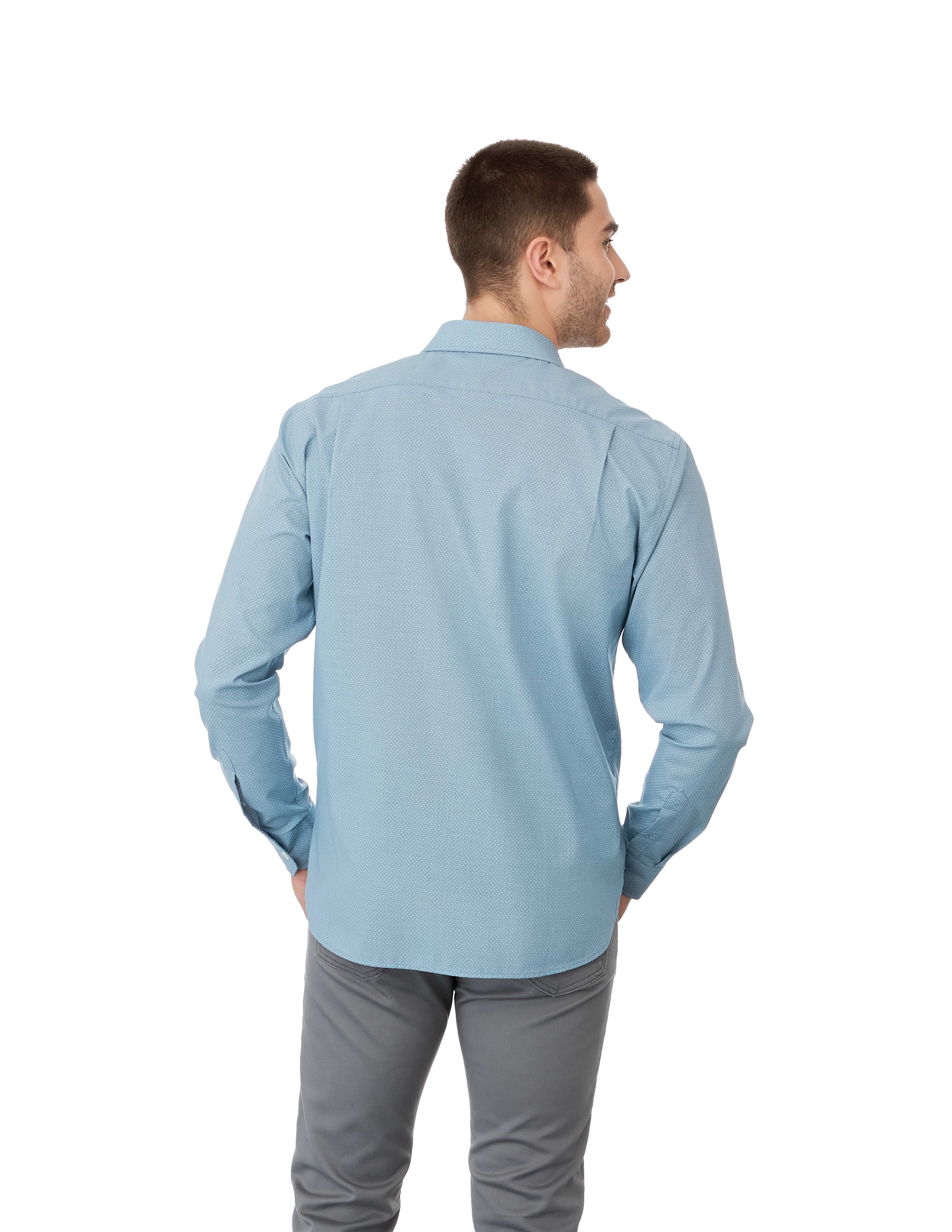 Men's THURSTON Long Sleeve Button Up Shirt 1